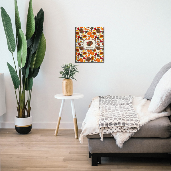 Traditional Thanksgiving 16x20 Wood Print - In Context