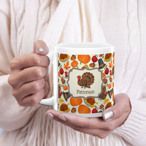 Traditional Thanksgiving 20oz Coffee Mug - LIFESTYLE