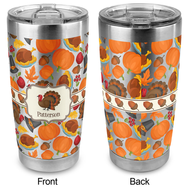 Traditional Thanksgiving 20oz SS Tumbler - Full Print - Approval