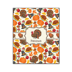 Traditional Thanksgiving Wood Print - 20x24 (Personalized)