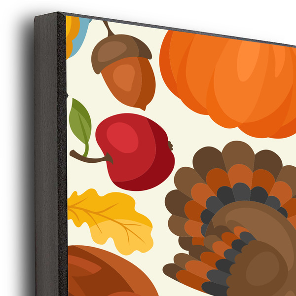 Traditional Thanksgiving 20x30 Wood Print - Closeup