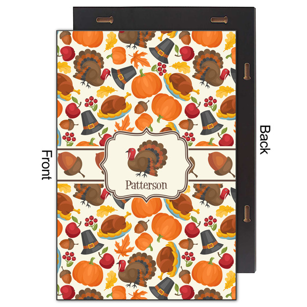 Traditional Thanksgiving 20x30 Wood Print - Front & Back View