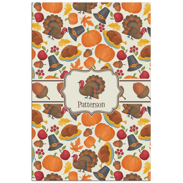 Custom Traditional Thanksgiving Poster - Matte - 24x36 (Personalized)