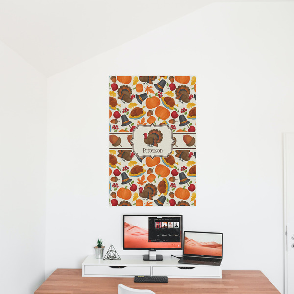 Traditional Thanksgiving 24x36 - Matte Poster - On the Wall