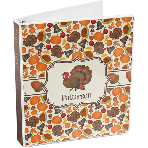 Traditional Thanksgiving 3-Ring Binder 3/4 - Main