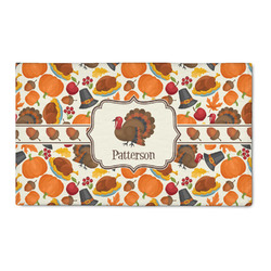 Traditional Thanksgiving 3' x 5' Indoor Area Rug (Personalized)
