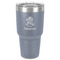 Traditional Thanksgiving 30 oz Stainless Steel Tumbler - Grey - Single-Sided (Personalized)