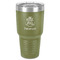 Traditional Thanksgiving 30 oz Stainless Steel Tumbler - Olive - Single-Sided (Personalized)