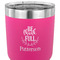 Traditional Thanksgiving 30 oz Stainless Steel Ringneck Tumbler - Pink - CLOSE UP
