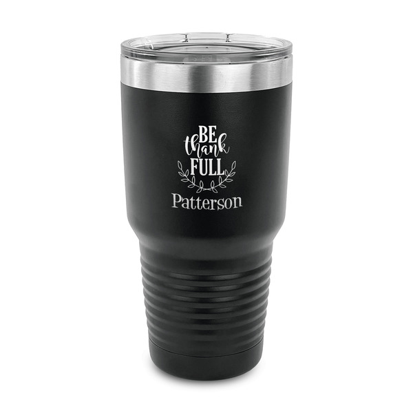 Custom Traditional Thanksgiving 30 oz Stainless Steel Tumbler (Personalized)