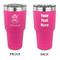 Traditional Thanksgiving 30 oz Stainless Steel Ringneck Tumblers - Pink - Double Sided - APPROVAL