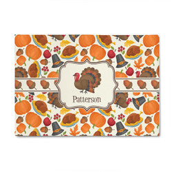 Traditional Thanksgiving 4' x 6' Indoor Area Rug (Personalized)