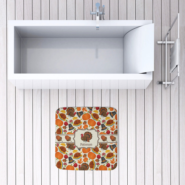 Traditional Thanksgiving 48x48 Foam Memory Mat - LIFESTYLE