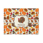 Traditional Thanksgiving 5' x 7' Indoor Area Rug (Personalized)