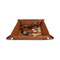 Traditional Thanksgiving 6" x 6" Leatherette Snap Up Tray - STYLED