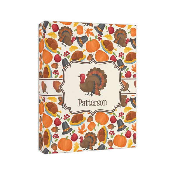 Traditional Thanksgiving 8x10 - Canvas Print - Angled View