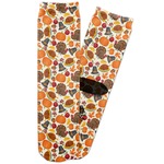 Traditional Thanksgiving Adult Crew Socks (Personalized)