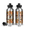 Traditional Thanksgiving Aluminum Water Bottle - Front and Back