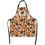 Traditional Thanksgiving Apron With Pockets w/ Name or Text