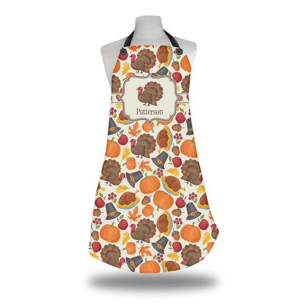 Custom Traditional Thanksgiving Apron w/ Name or Text