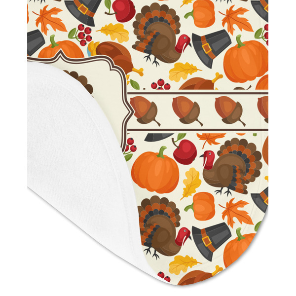 Traditional Thanksgiving Baby Bib - AFT detail