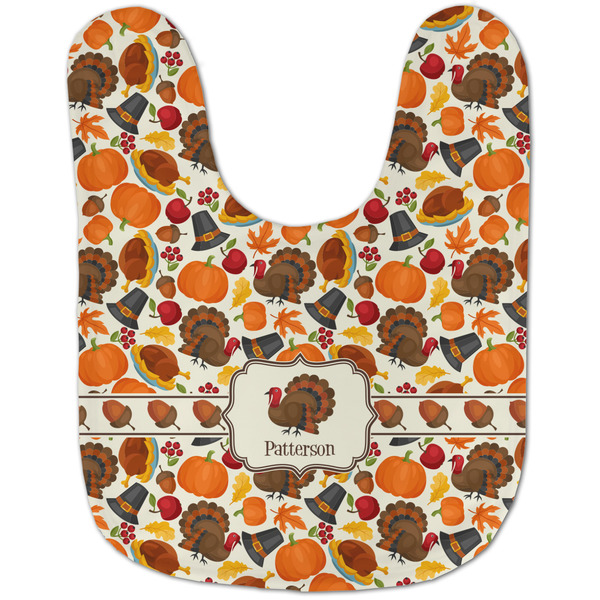 Traditional Thanksgiving Baby Bib - AFT flat