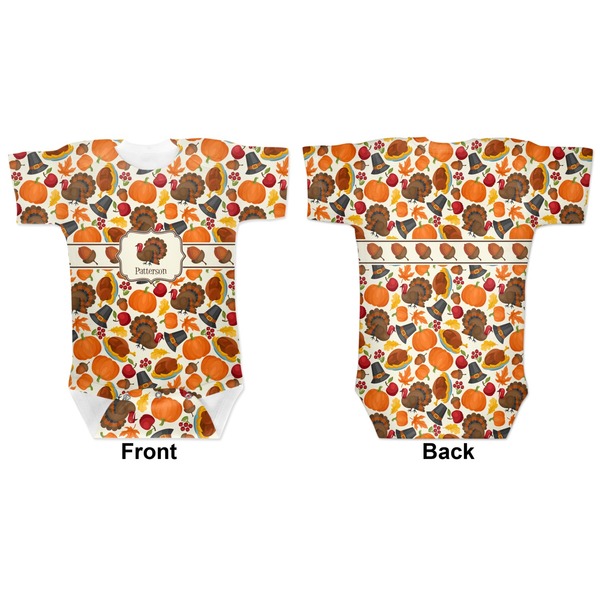 Traditional Thanksgiving Baby Bodysuit Approval