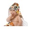 Traditional Thanksgiving Baby Hooded Towel on Child