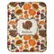 Traditional Thanksgiving Baby Sherpa Blanket - Flat