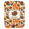 Traditional Thanksgiving Baby Swaddling Blanket - Flat