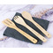 Traditional Thanksgiving Bamboo Cooking Utensils - Set - In Context