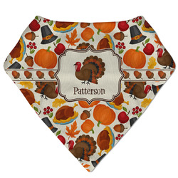 Traditional Thanksgiving Bandana Bib (Personalized)