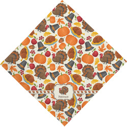 Traditional Thanksgiving Dog Bandana Scarf w/ Name or Text