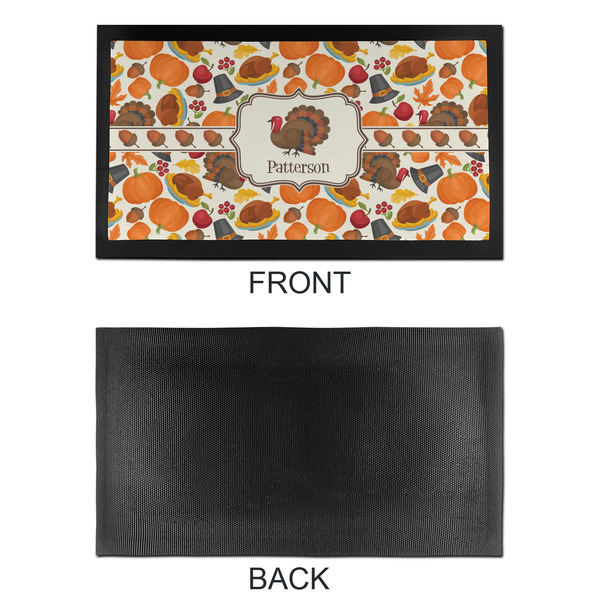 Traditional Thanksgiving Bar Mat - Small - APPROVAL