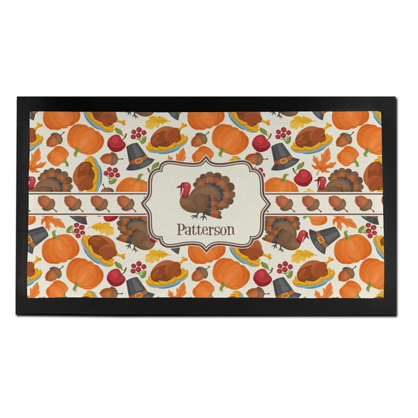 Traditional Thanksgiving Bar Mat - Small - FRONT