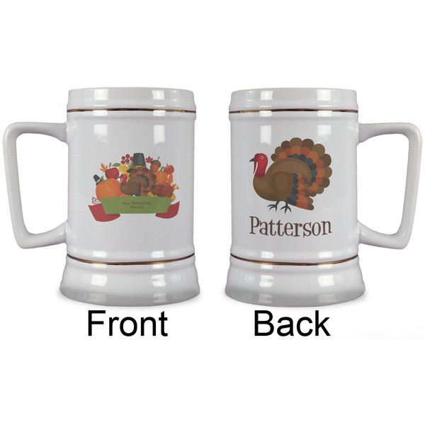 Traditional Thanksgiving Beer Stein - Approval