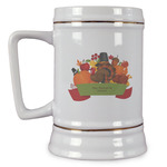 Traditional Thanksgiving Beer Stein (Personalized)