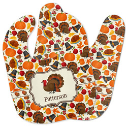 Traditional Thanksgiving Baby Bib w/ Name or Text