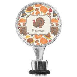 Traditional Thanksgiving Wine Bottle Stopper (Personalized)