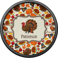 Traditional Thanksgiving Cabinet Knob (Black) (Personalized)