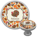 Traditional Thanksgiving Cabinet Knob (Silver) (Personalized)