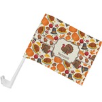 Traditional Thanksgiving Car Flag - Small w/ Name or Text