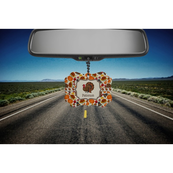 Traditional Thanksgiving Car Ornament (Road)