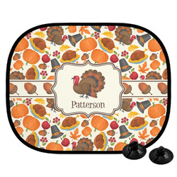 Traditional Thanksgiving Car Side Window Sun Shade (Personalized)