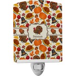 Traditional Thanksgiving Ceramic Night Light (Personalized)