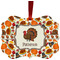 Traditional Thanksgiving Christmas Ornament (Front View)