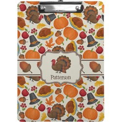 Traditional Thanksgiving Clipboard (Personalized)