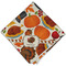 Traditional Thanksgiving Cloth Napkins - Personalized Dinner (Folded Four Corners)