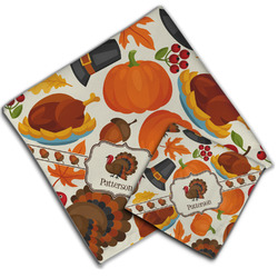 Traditional Thanksgiving Cloth Napkin w/ Name or Text