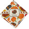 Traditional Thanksgiving Cloth Napkins - Personalized Lunch (Folded Four Corners)